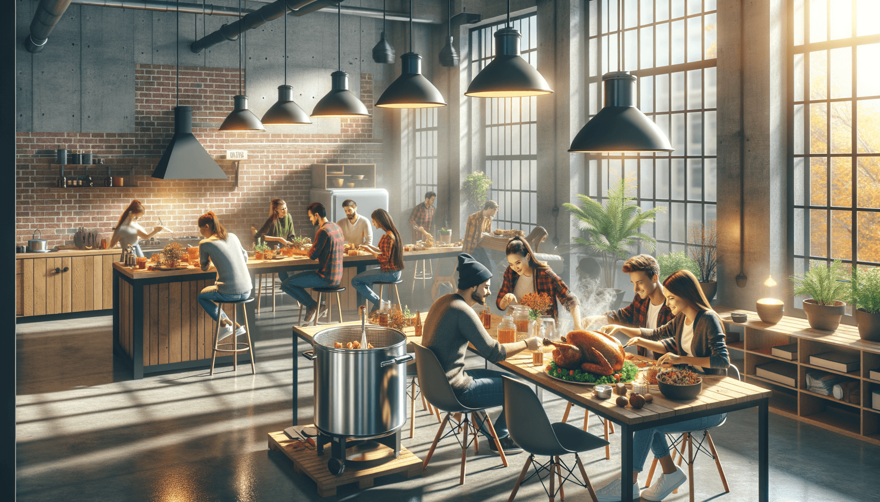 Making Hostel Thanksgiving Memorable: Creative Cooking Hacks and Choosing the Right Turkey Fryer - Featured Image